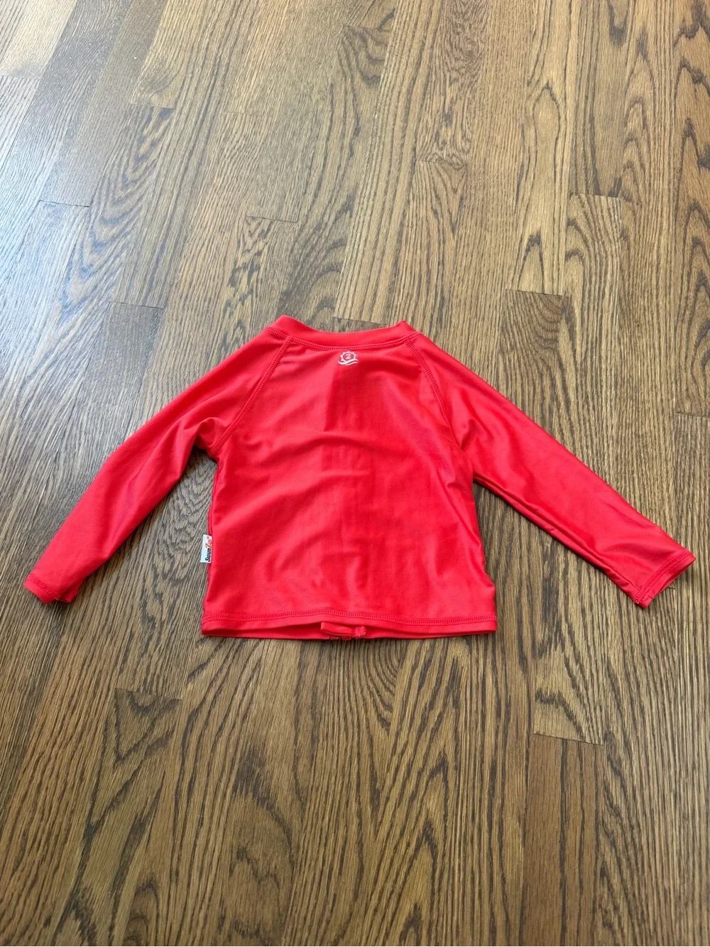 SwimZip UPF 50+ Long Sleeve Zipper Rash Guard Swim Shirt Set, size 12-18M